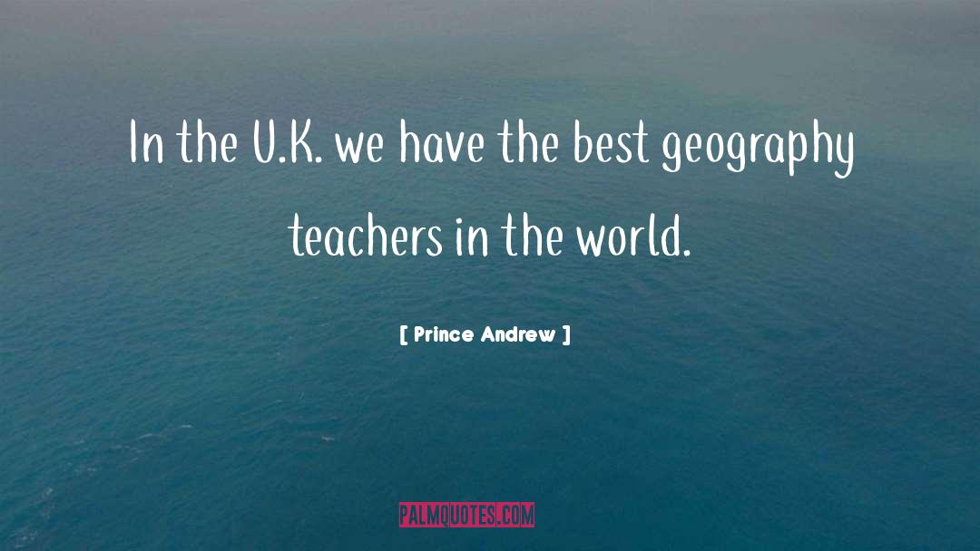 World Teacher quotes by Prince Andrew