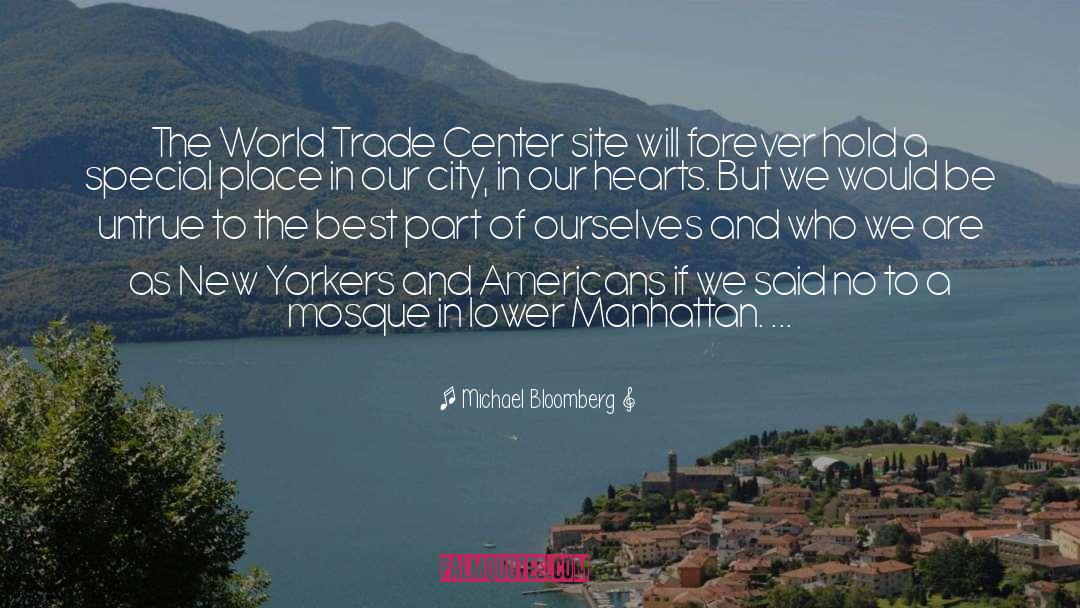 World Trade quotes by Michael Bloomberg