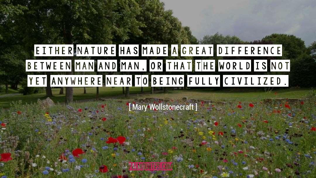 World Traveler quotes by Mary Wollstonecraft