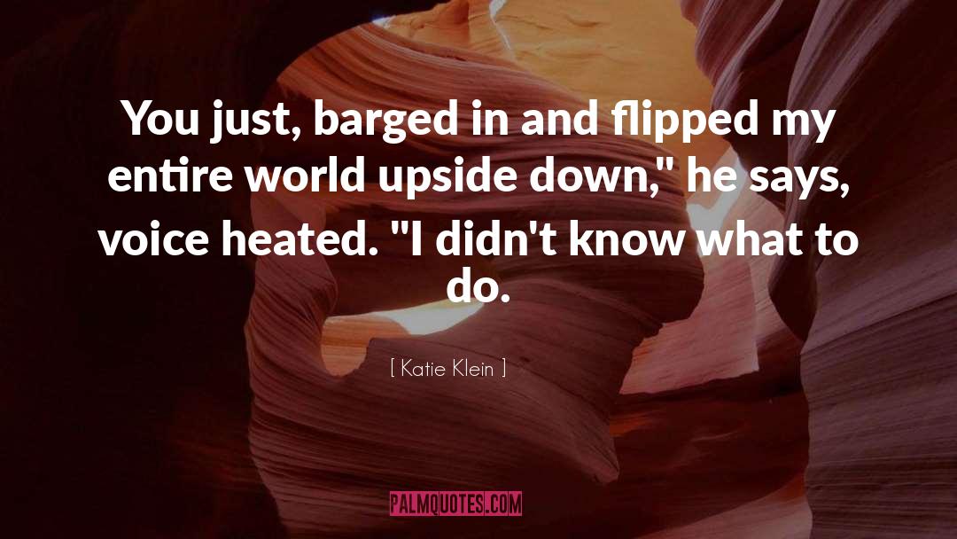 World Upside Down quotes by Katie Klein