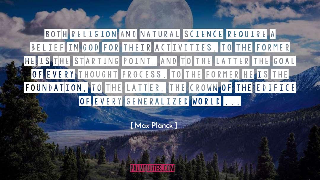World View quotes by Max Planck