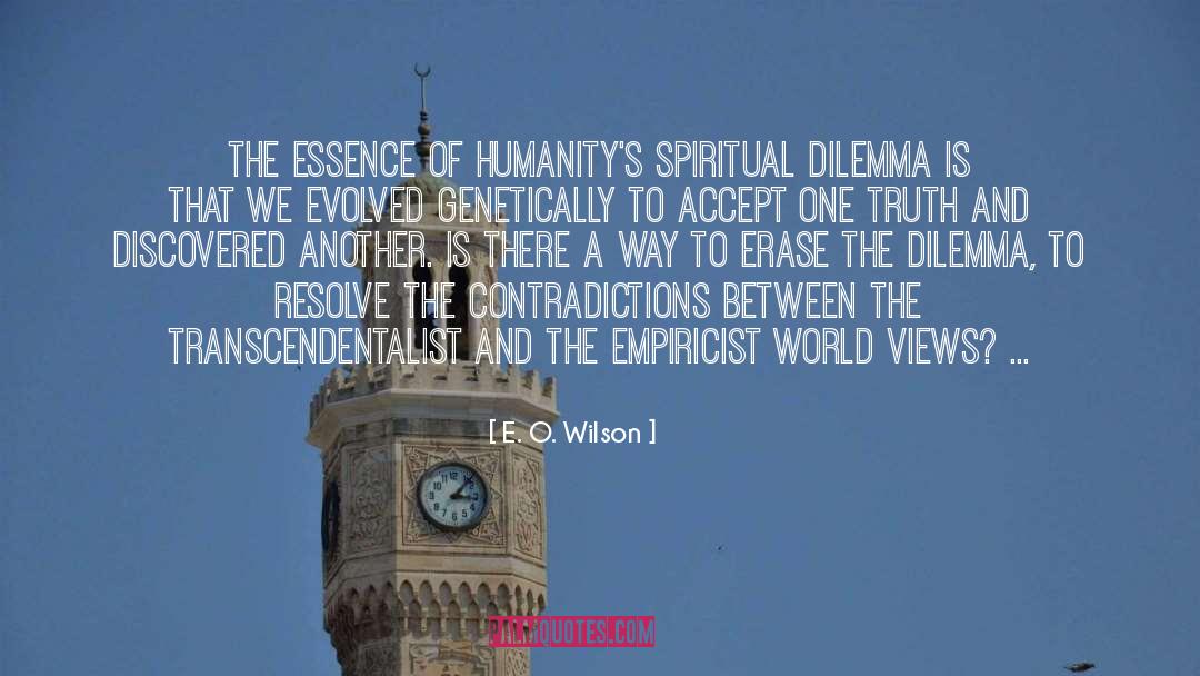 World Views quotes by E. O. Wilson