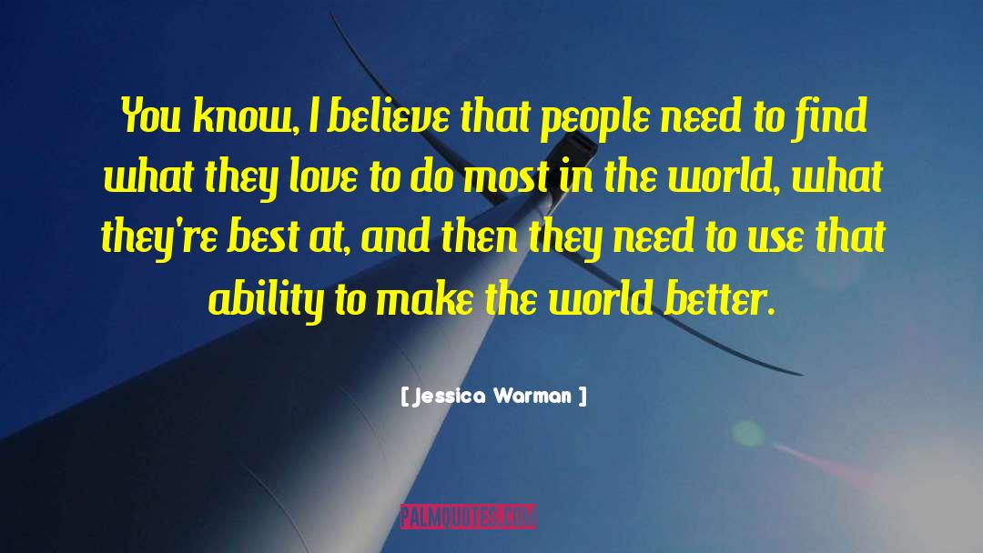 World Views quotes by Jessica Warman