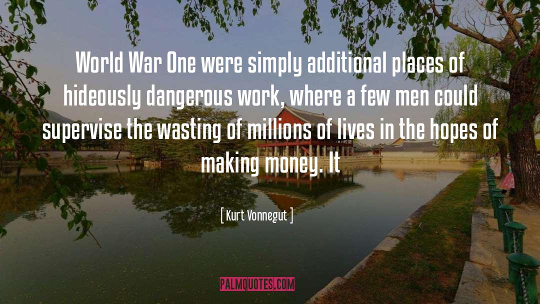 World War One quotes by Kurt Vonnegut