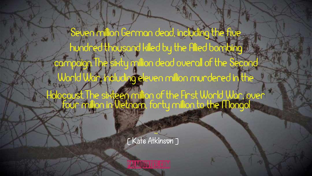 World War Two quotes by Kate Atkinson