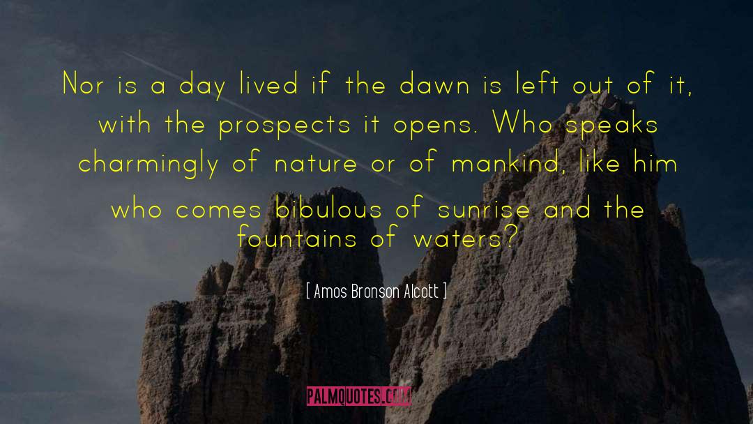 World Water Day quotes by Amos Bronson Alcott