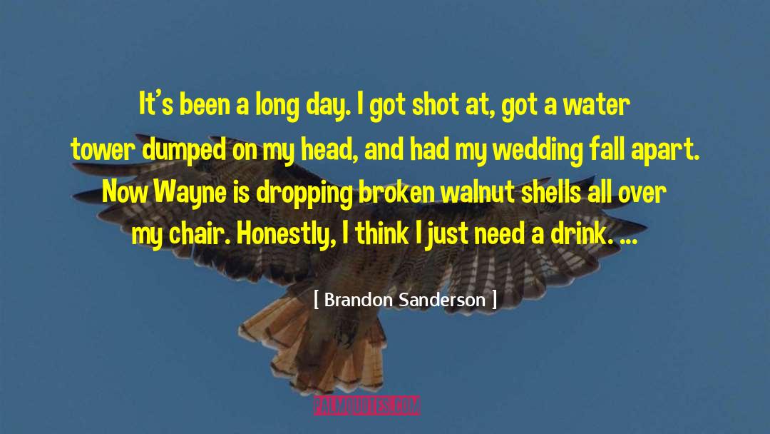 World Water Day quotes by Brandon Sanderson