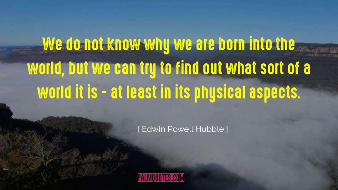 World Weariness quotes by Edwin Powell Hubble