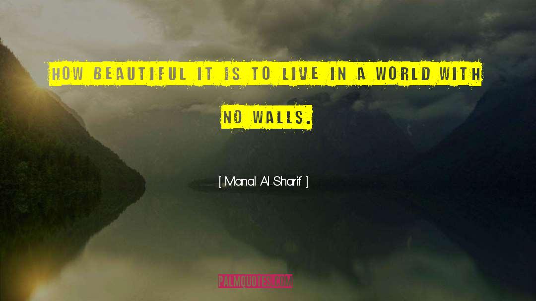 World With No Walls quotes by Manal Al-Sharif