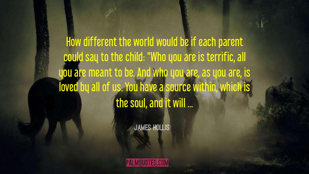 World Within Our Own Mind quotes by James Hollis