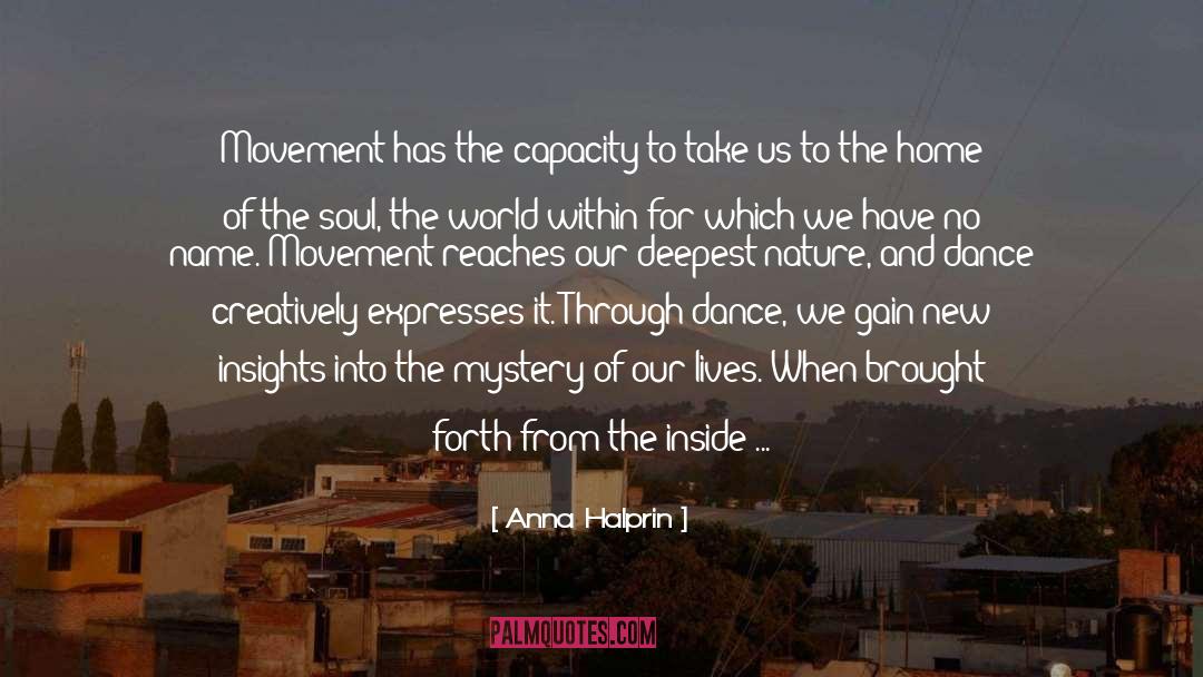 World Within quotes by Anna Halprin