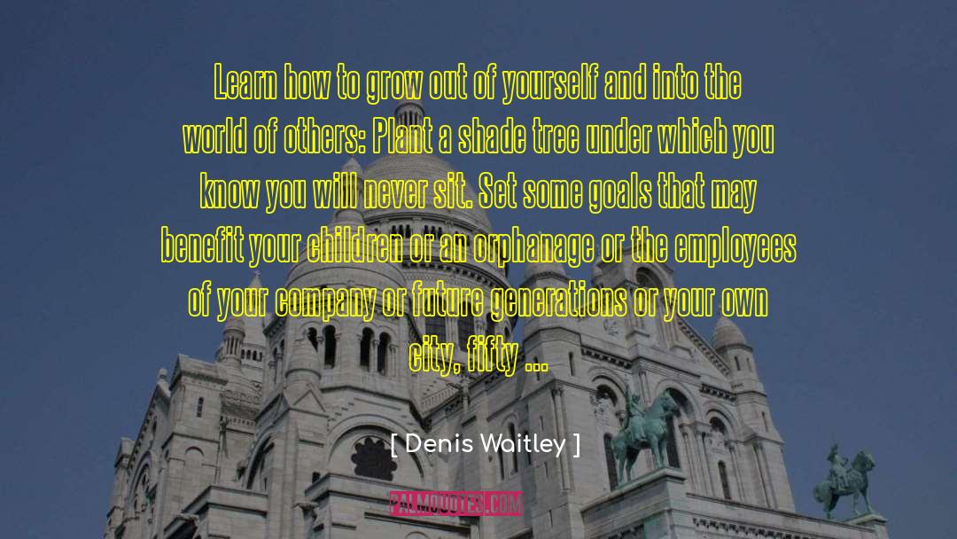 World Within quotes by Denis Waitley