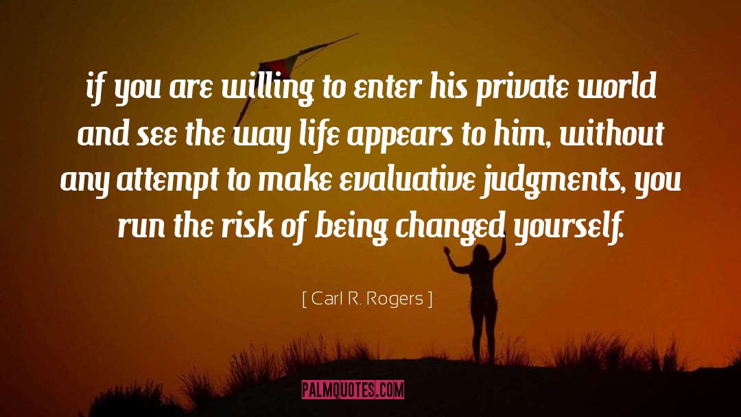 World Within quotes by Carl R. Rogers