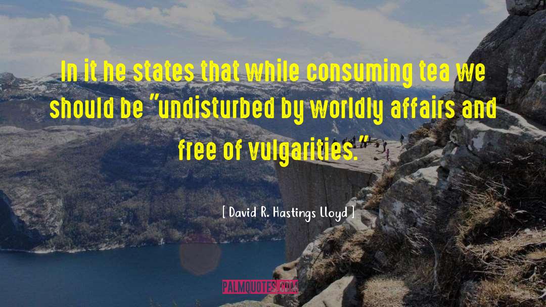 Worldly Affairs quotes by David R. Hastings Lloyd