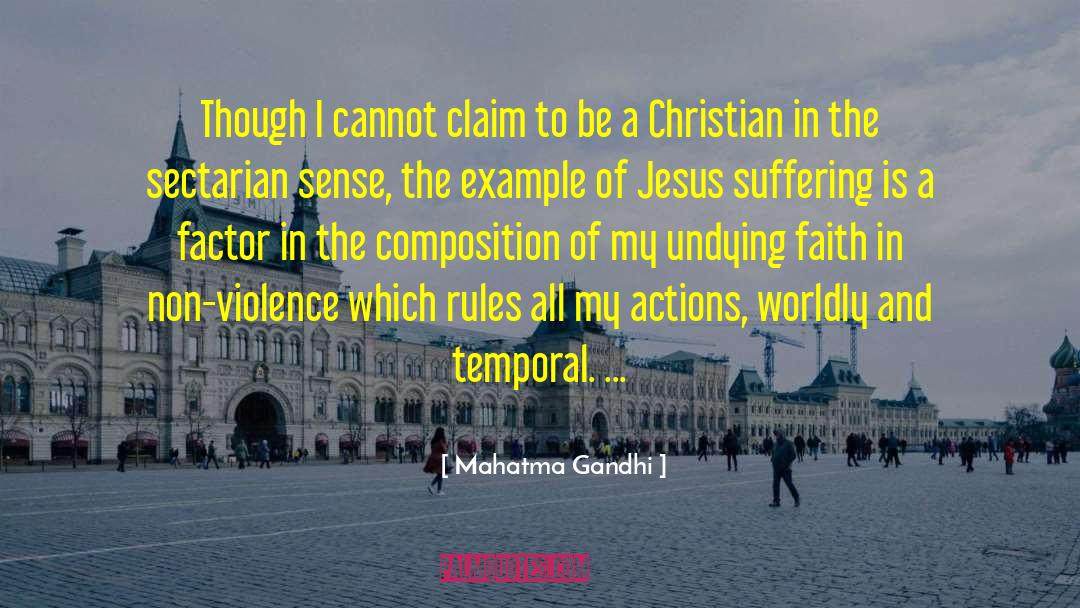 Worldly Interaction quotes by Mahatma Gandhi