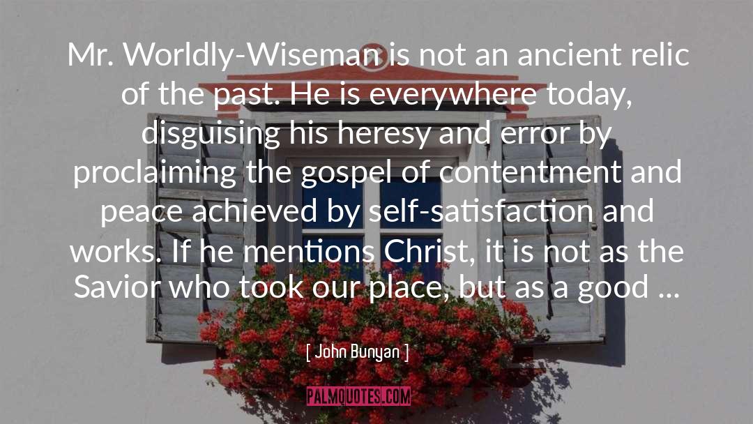 Worldly Interaction quotes by John Bunyan