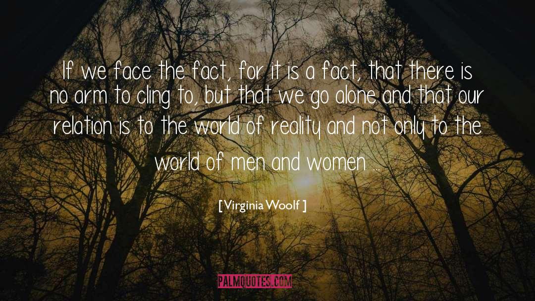 Worldly Reality quotes by Virginia Woolf