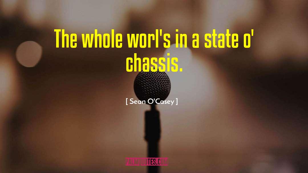 Worls quotes by Sean O'Casey