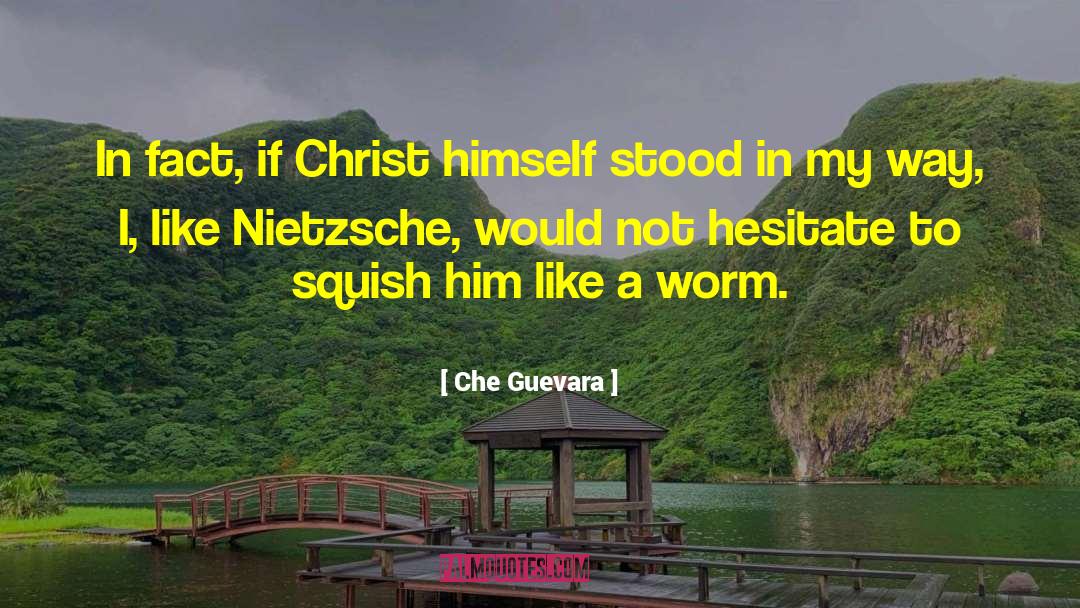 Worm quotes by Che Guevara