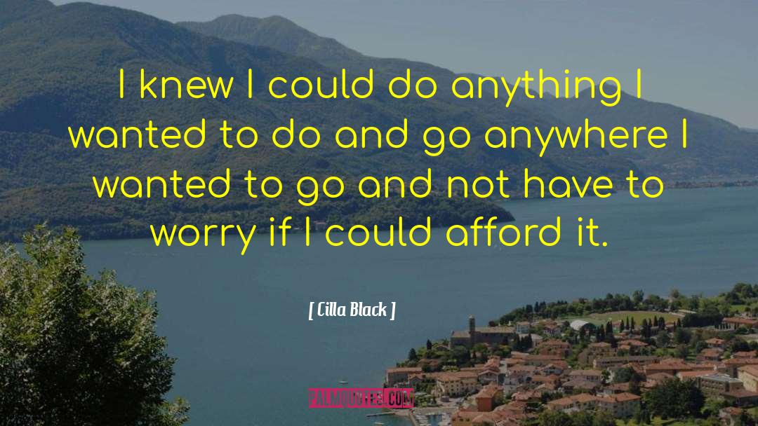 Worry And Fear quotes by Cilla Black