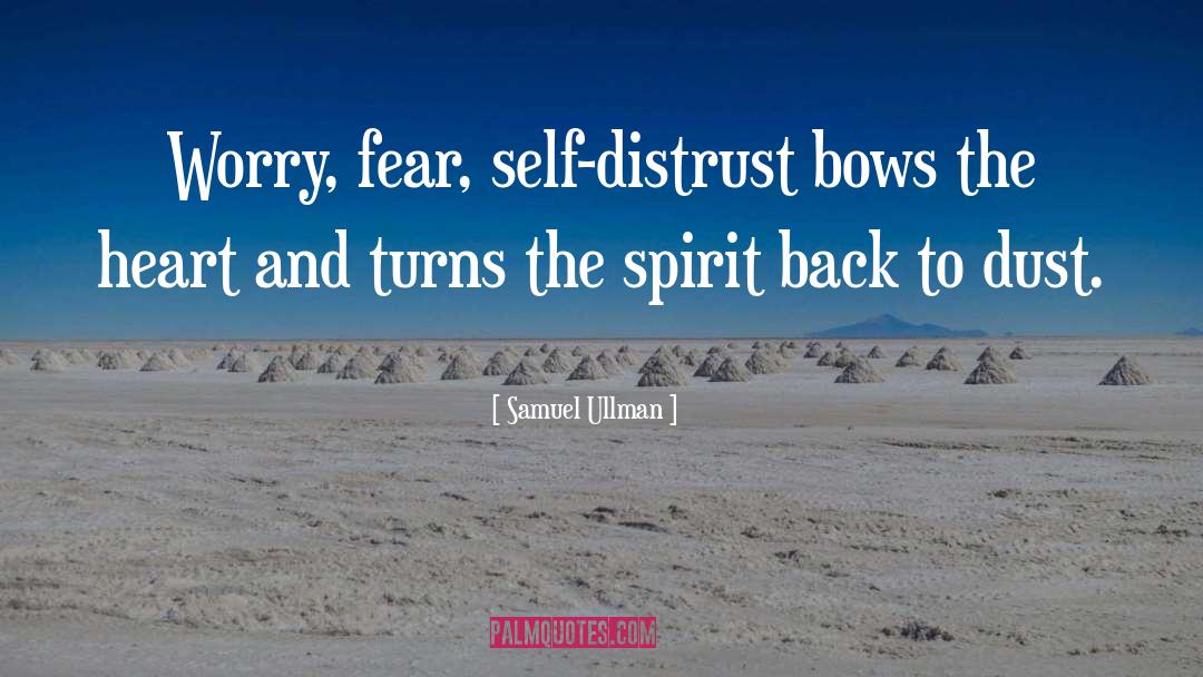 Worry Beads quotes by Samuel Ullman
