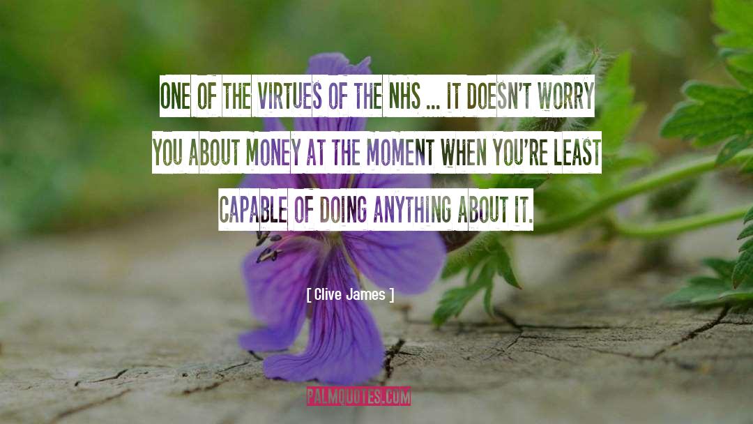 Worry Motivational quotes by Clive James