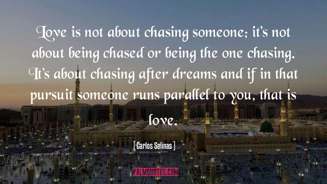 Worrying About Someone You Love quotes by Carlos Salinas