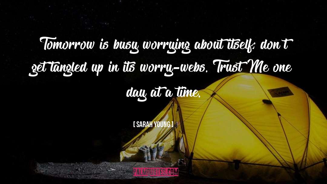 Worrying quotes by Sarah Young