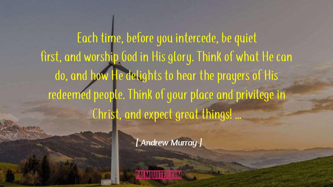 Worship God quotes by Andrew Murray