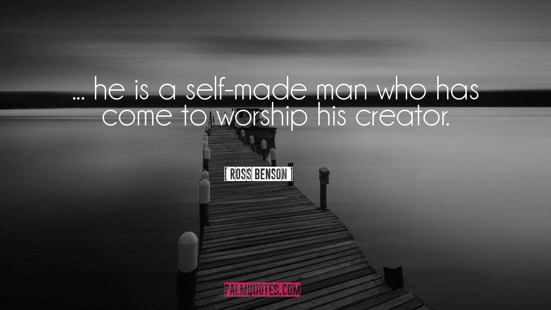 Worship quotes by Ross Benson