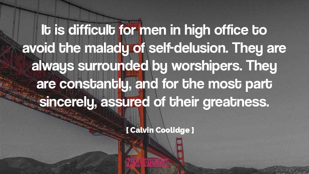 Worshipers quotes by Calvin Coolidge