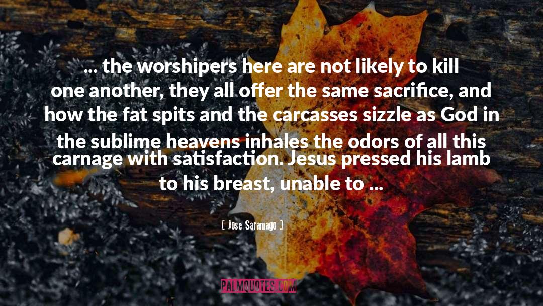 Worshipers quotes by Jose Saramago