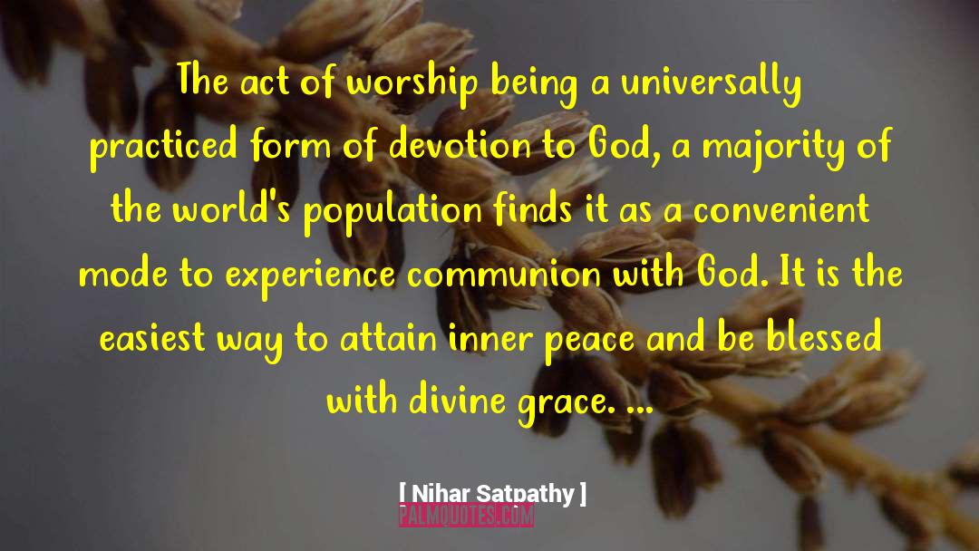 Worshiping quotes by Nihar Satpathy