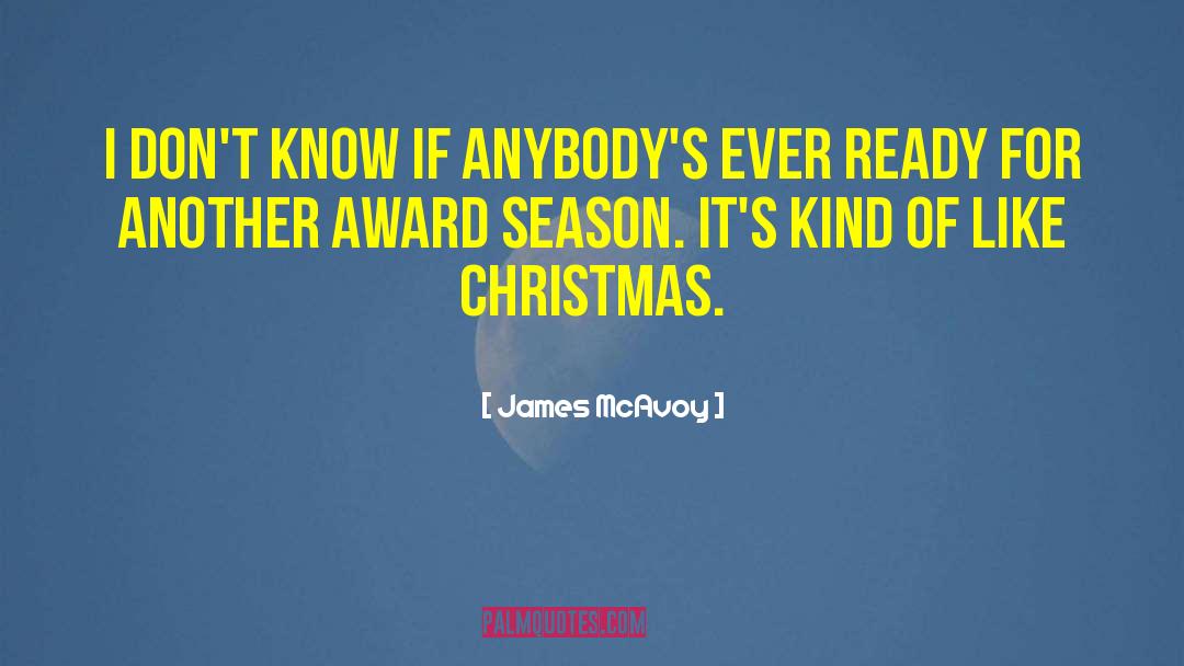 Worst Christmas Ever quotes by James McAvoy