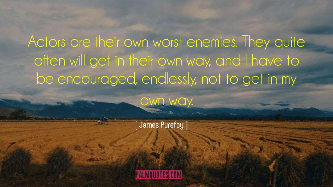Worst Enemies quotes by James Purefoy