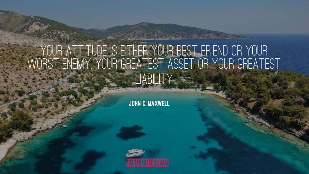 Worst Enemy quotes by John C. Maxwell