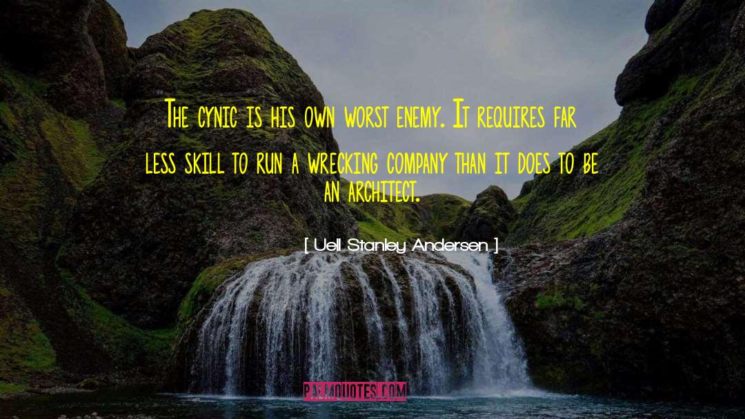 Worst Enemy quotes by Uell Stanley Andersen