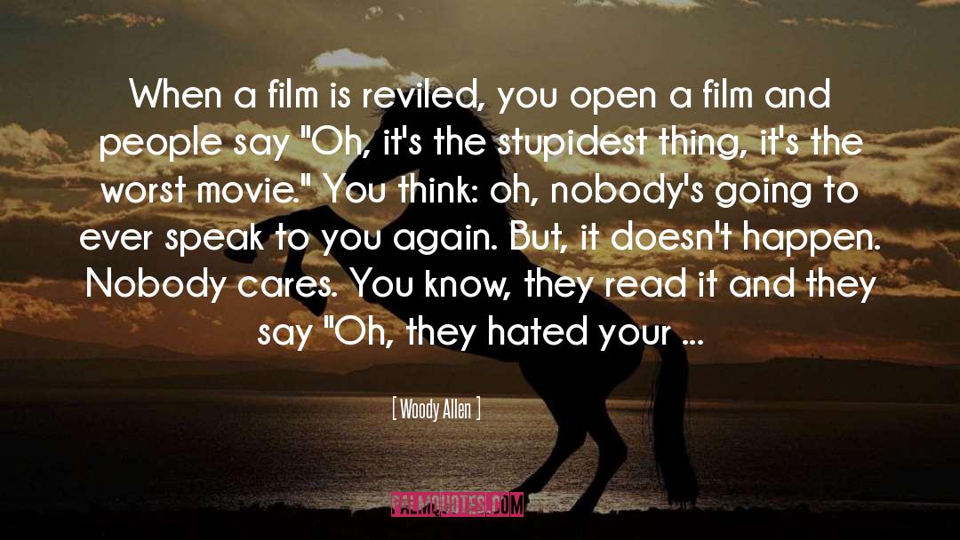 Worst Movie quotes by Woody Allen
