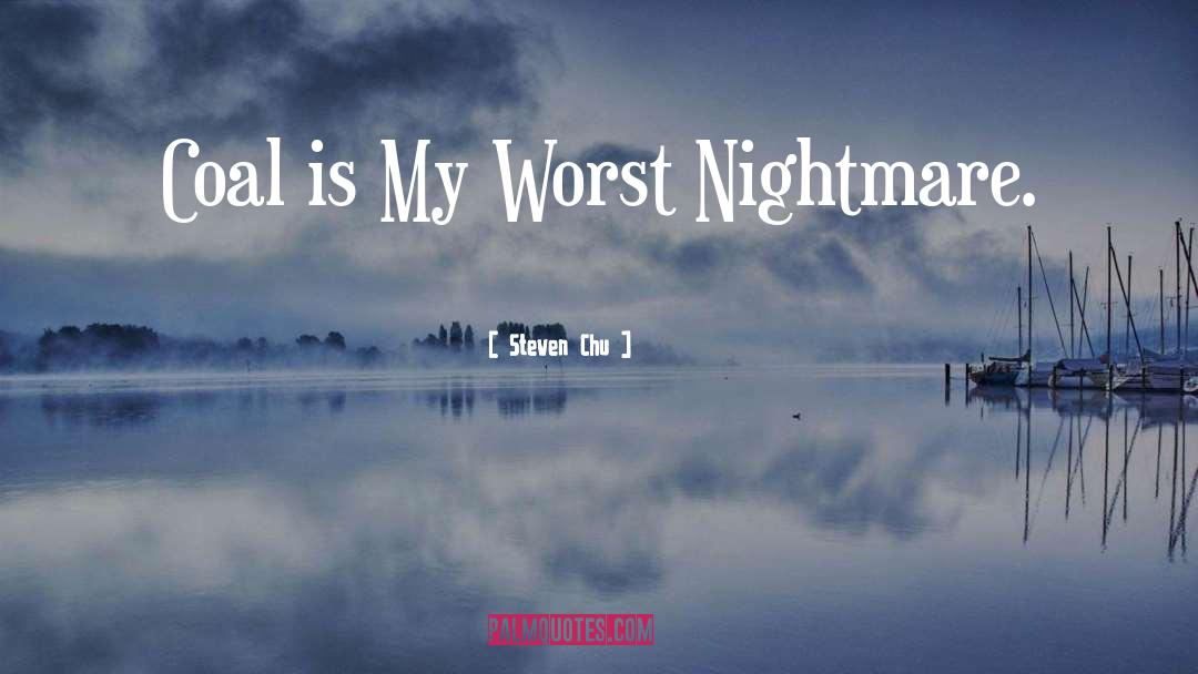 Worst Nightmares quotes by Steven Chu