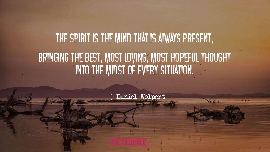 Worst Situation quotes by Daniel Wolpert