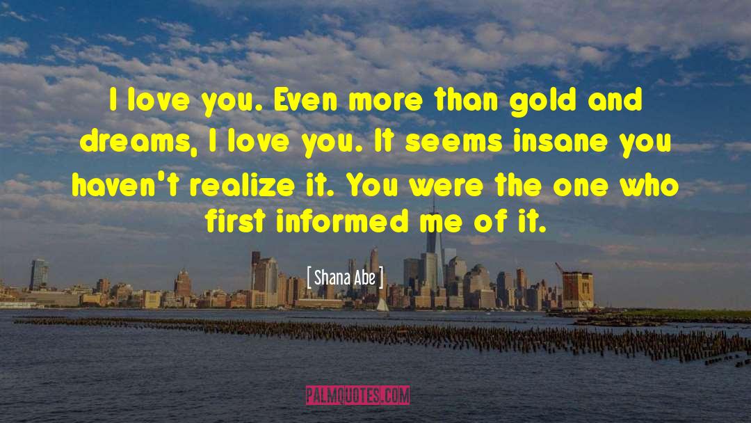 Worth More Than Gold quotes by Shana Abe