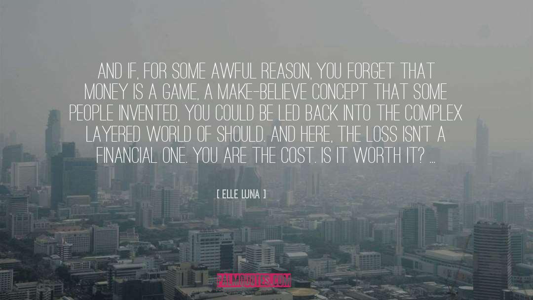 Worth quotes by Elle Luna