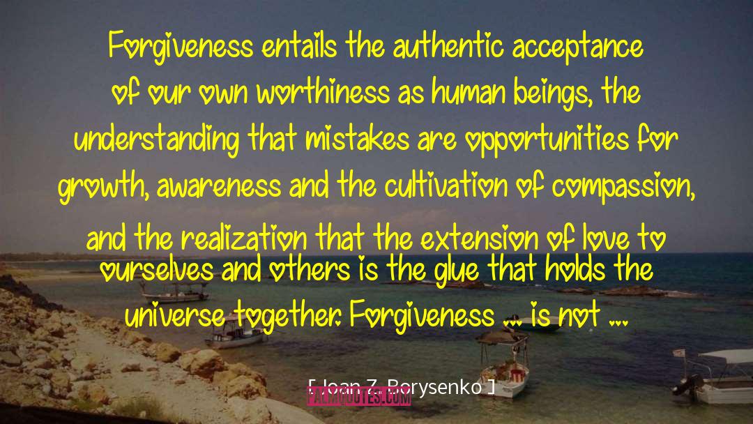 Worthiness quotes by Joan Z. Borysenko