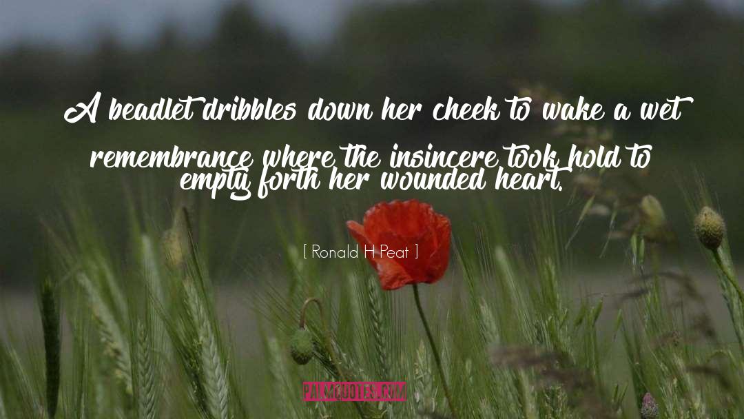 Wounded Heart quotes by Ronald H Peat
