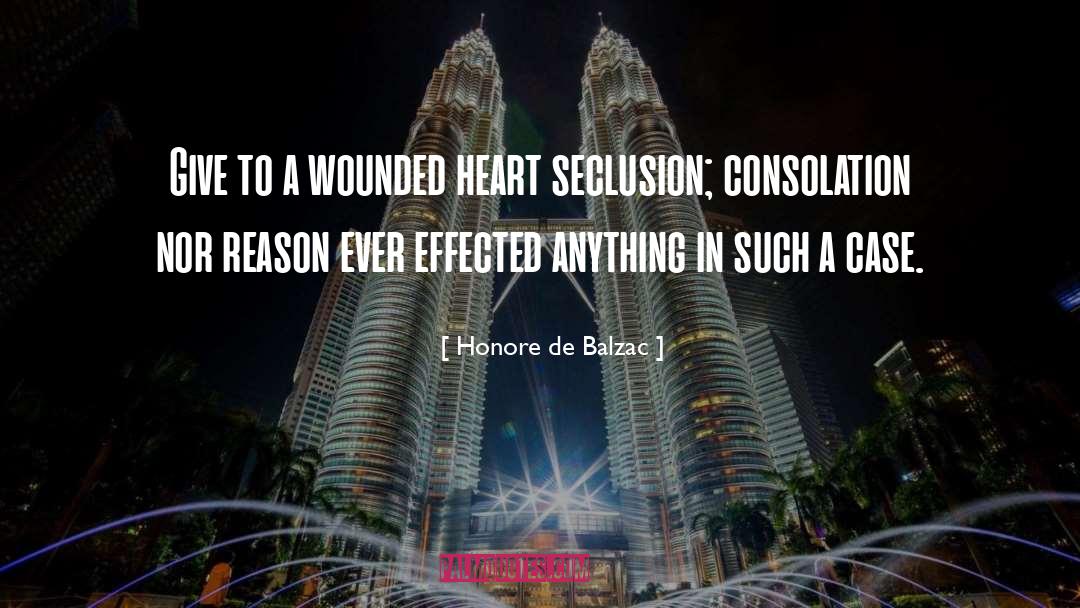 Wounded Heart quotes by Honore De Balzac