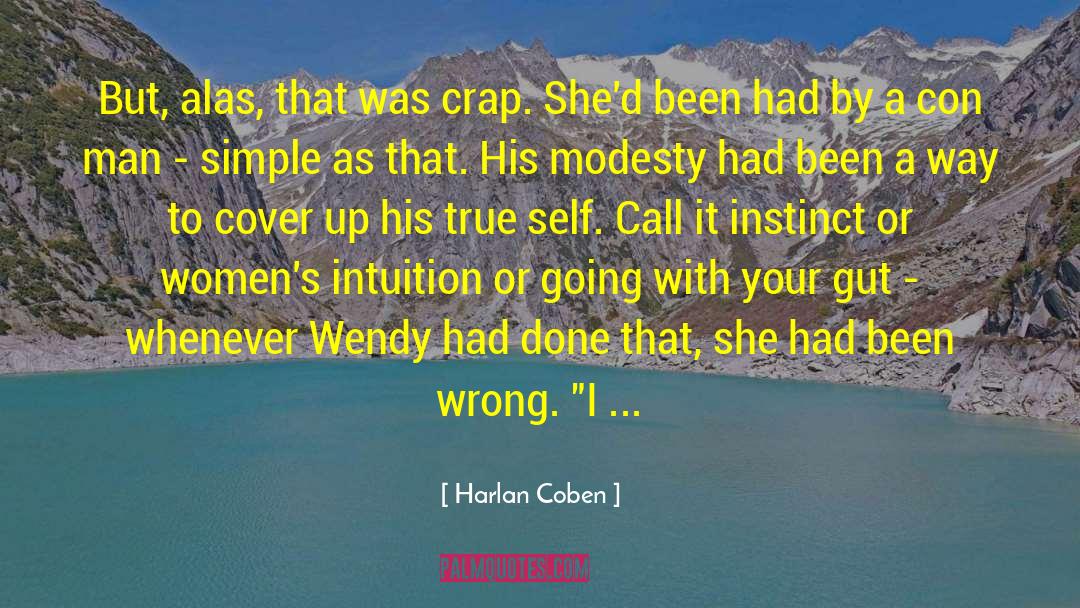 Wounded Poet Crap quotes by Harlan Coben