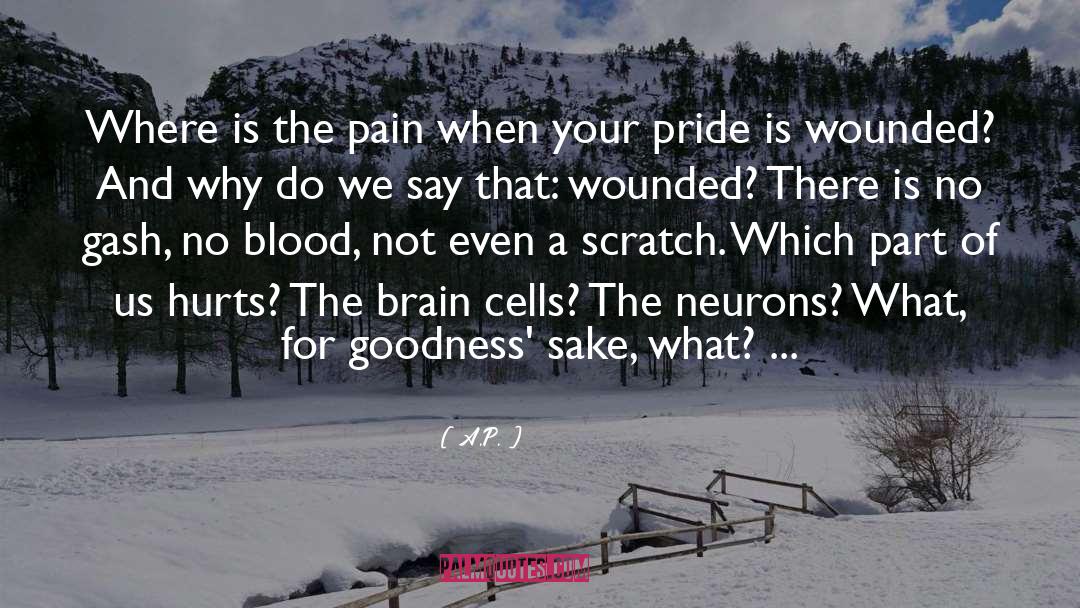 Wounded Pride quotes by A.P.