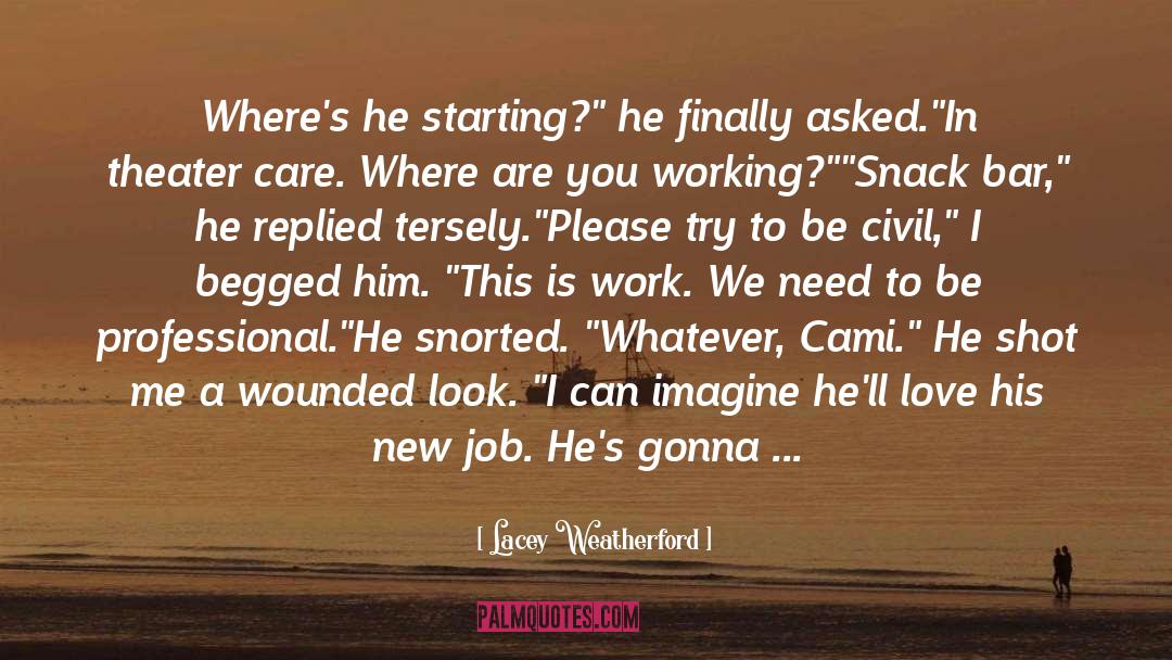 Wounded quotes by Lacey Weatherford