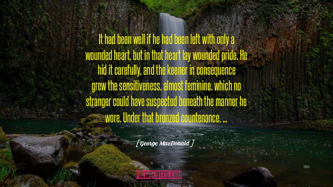 Wounded Veterans quotes by George MacDonald