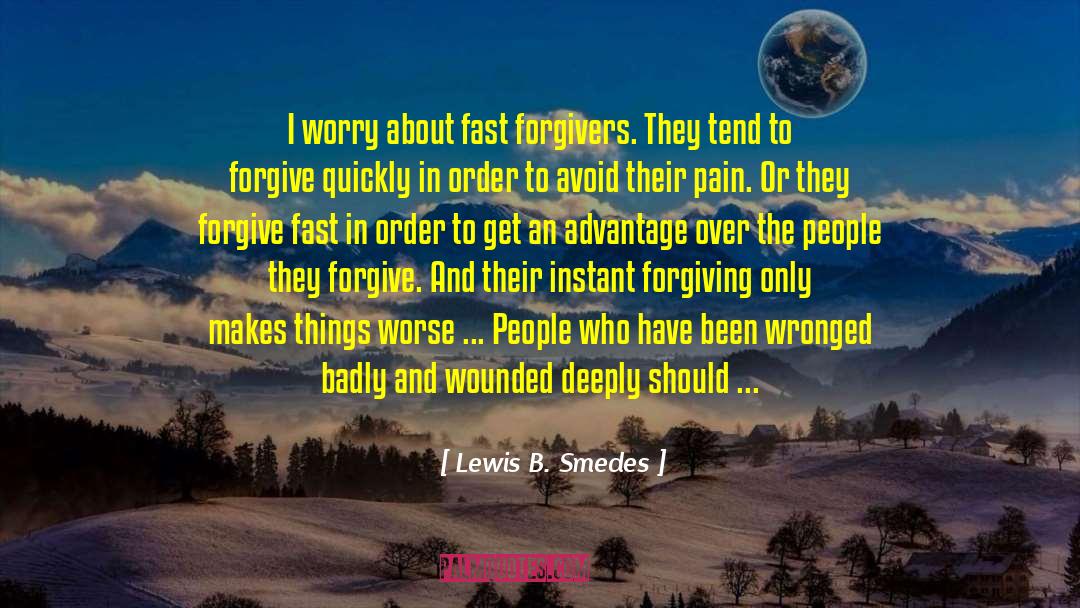Wounded Veterans quotes by Lewis B. Smedes